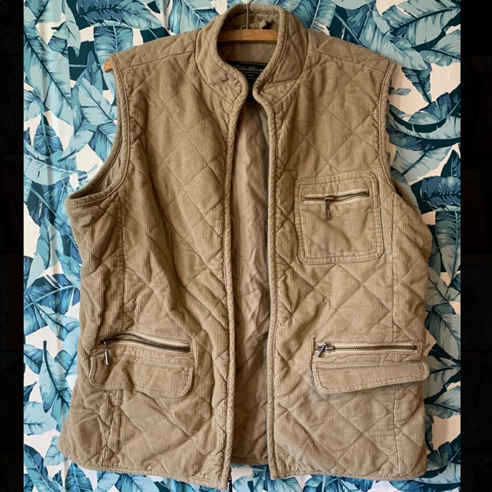 Eddie Bauer corduroy vest